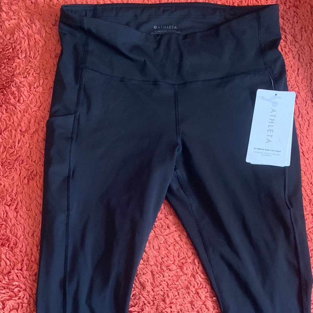 Athleta Midnight Black Active Leggings